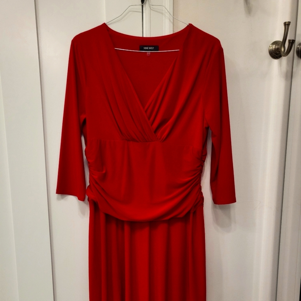 Red Nine West Dress